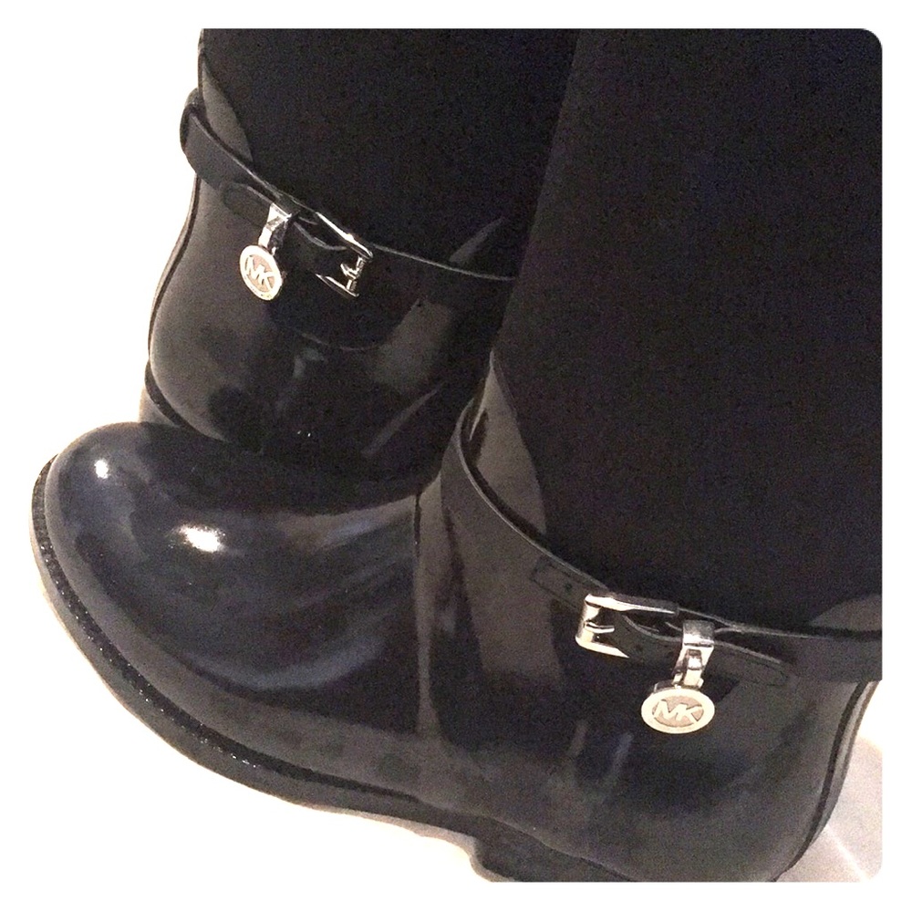 Black Michael Kors Rain-boots